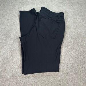 Lululemon Commission Slim Fit Pant Men's‎ Size 33 Black Wrinkle Resistant
